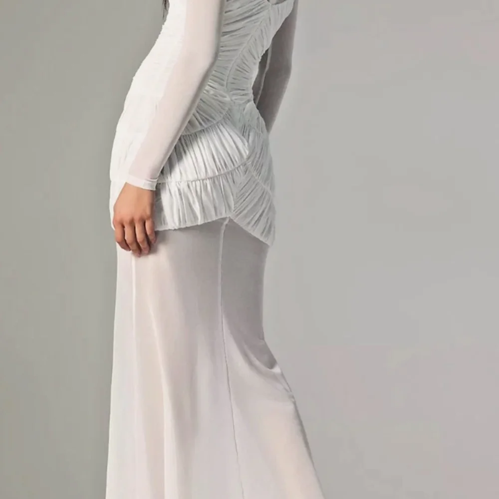 Anthropologie Maxi Dress. Misha Ivory Talitha Evening. Sz Small NWT. - Picture 15 of 16